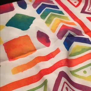 Bright beautiful scarf